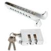 Universal Auto Car Brake Clutch Pedal Lock 8-hole Adjustable Car Lock Safety Anti-theft For Cars Throttle Accelerator Pedal Lock