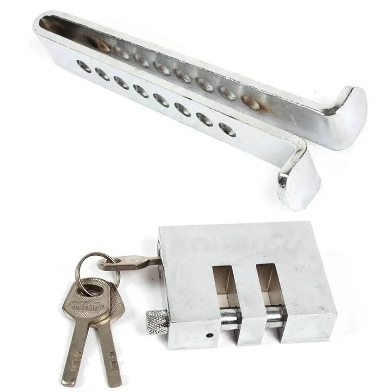 Universal Auto Car Brake Clutch Pedal Lock 8-hole Adjustable Car Lock Safety Anti-theft For Cars Throttle Accelerator Pedal Lock