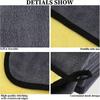 Double Sides Car Microfiber Towels Auto Detailing Drying Cloth Hemming Super Absorbent Washing Cleaning Cloths Rags Clean Tools