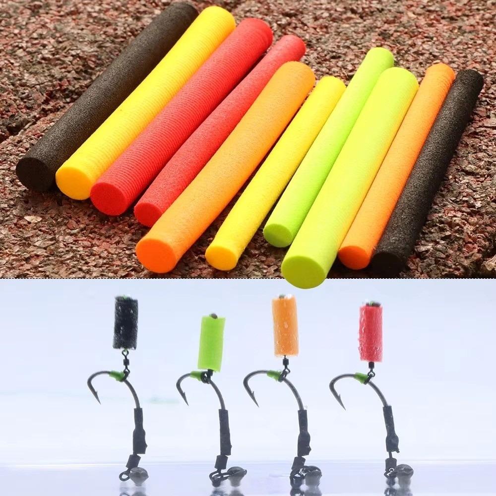 5pcs 8mm 6mm Pop Up Foam Sticks Buoyancy Design Fishing Zig Rig Foam Sticks  Pop-up Baits Fishing