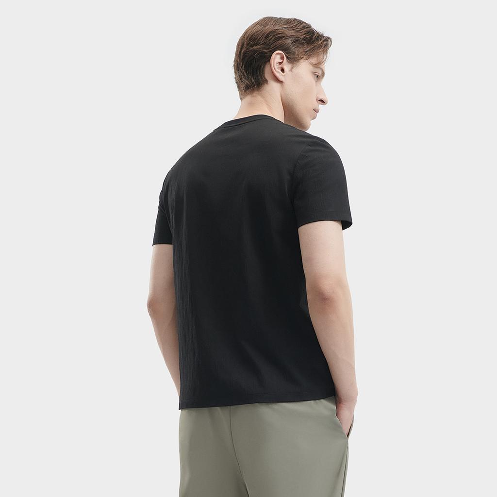 New FILA T Shirts Men's Jet Black F11M422123FBK