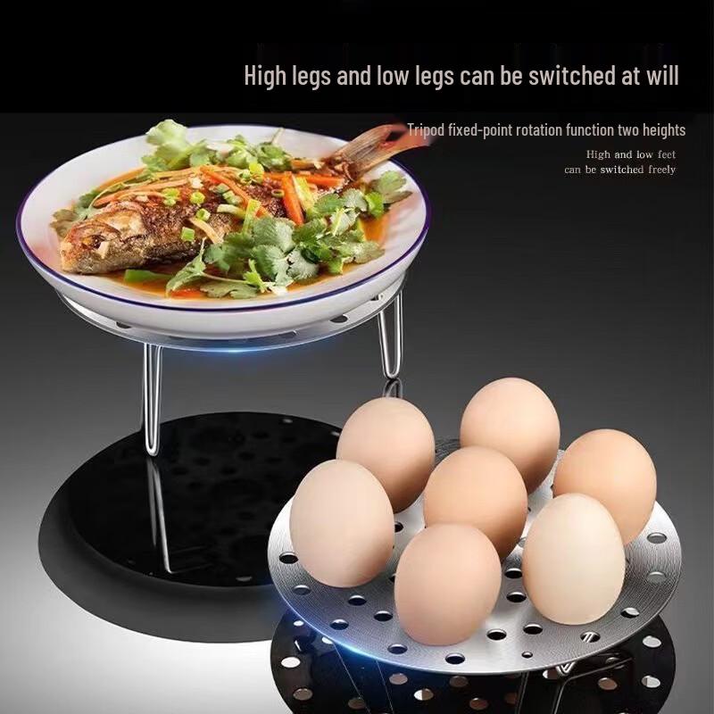 Jinxu Stainless Steel Multi-Function Steamer Rack