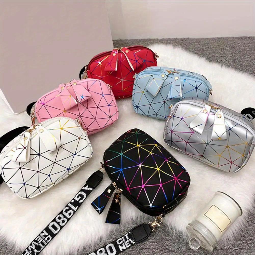 Small Zipper Crossbody Bags for Women Shoulder Messenger Bag for Girl Handbag Fashion Phone Purse