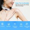 Electric Pulse Neck Back Massager Infrared Heating Pain Relief Relaxation Tool