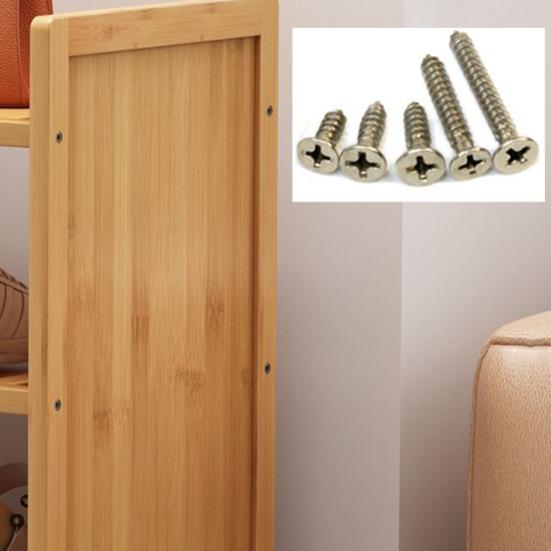 2-Tier Small Shoe Rack Organizer Smooth Edge Burr Free Easy Assembly Home Entryway Organization Shoe Stand