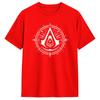 Unisexs T Shirt Assassins Creed Cryptic Symbol T Shirts Trending Beach Tee Shirt Y2k Fun Pure Cotton Tops Plus Size 6xl
