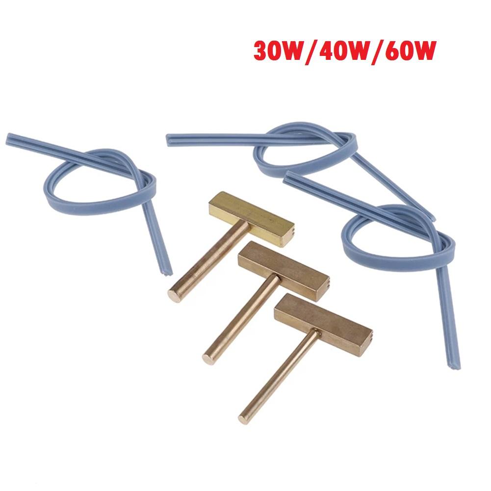 2Pcs/Set T-Soldering Iron Tip 30/40/60W Cable Repair