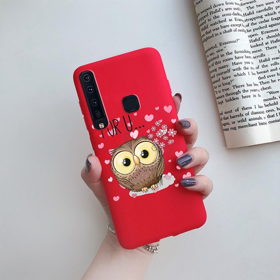 Flower Phone Case For Samsung A9 2018 A920 SM-A920F Back Cover Silicone Painted Soft Fundas for Samsung Galaxy A9 A 9 2018 Cases