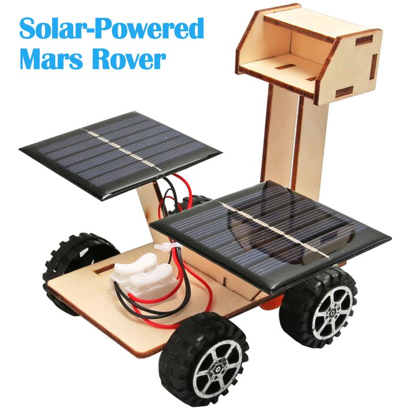 

Детская наука и техника, самодельный маленький лунный исследовательский автомобиль, игрушечный солнечный автомобиль, физическая модель, научный эксперимент чёрный