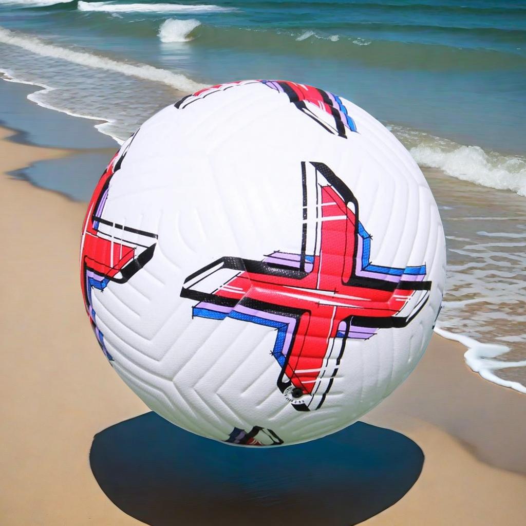 Fotbal Dimensiunea 5 Cauciuc PU Antrenament Profesiune Competiție Etansă Albastru Alb Minge de fotbal Nouă Antrenament standard Adult Copil