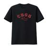 CBGB Horns T Shirt Vintage Washed Casual Breathable Soft Top For Everyday Wear Comfortable Versatile Fashion Streetwear Stylish