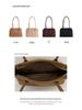Women's Large Suede Shoulder Bag: New 2025 Autumn/Winter Versatile Tote