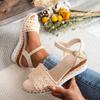 Fashion Women Sandals Summer Casual Luxury Flat Sandals Platform Shoes for Women 2025 New Designer Fashion Sandals Sandalias De Mujer