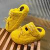 Bow Bead Women Flats Slippers 2025 Winter New Casual Mules Shoes Designer Comfortable Soft Slingback Shoes Elegant Mujer Zapatos