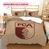 FC Augsburg2 Pattern Bedding Quilt Set  Home Decoration  Gift (1 * Duvet Cover + 2 * Pillowcase  Without Core)