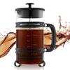VEVOR French Press Coffee Maker, 1 Liter Borosilicate Glass Coffee Press Tea Maker with Stainless Steel Filter