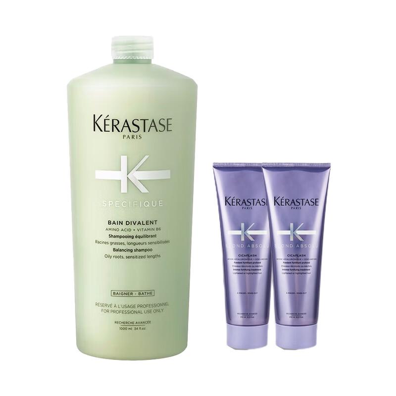 

Kérastase Dual Function Shampoo & Chromatique Mask Set