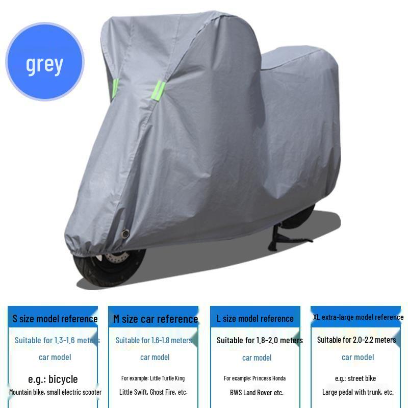 

Four Seasons Universal Thickened Motorcycle & Electric Car Dustproof, Waterproof Cover XXS - Up to 1m