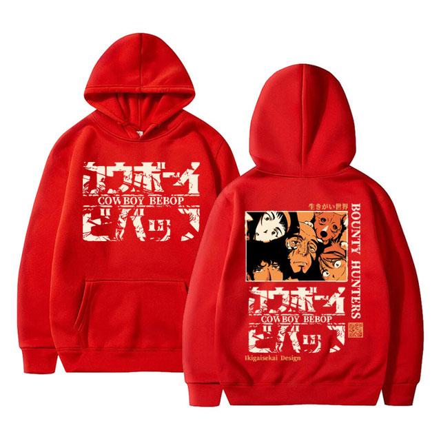 Аниме Ковбой Бибоп Космический Спайк Шпигель Джет Фэй Толстовка с рисунком Унисекс — фото 12