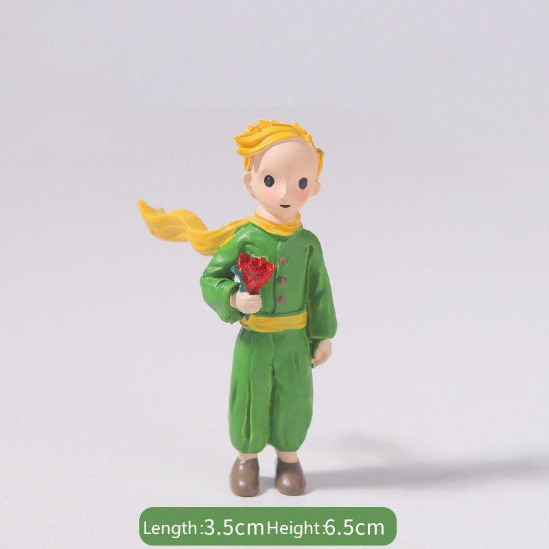 

Модели Маленький 5 Принц Изделия из смолы Украшения для торта Микроландшафтные фигурки Rose