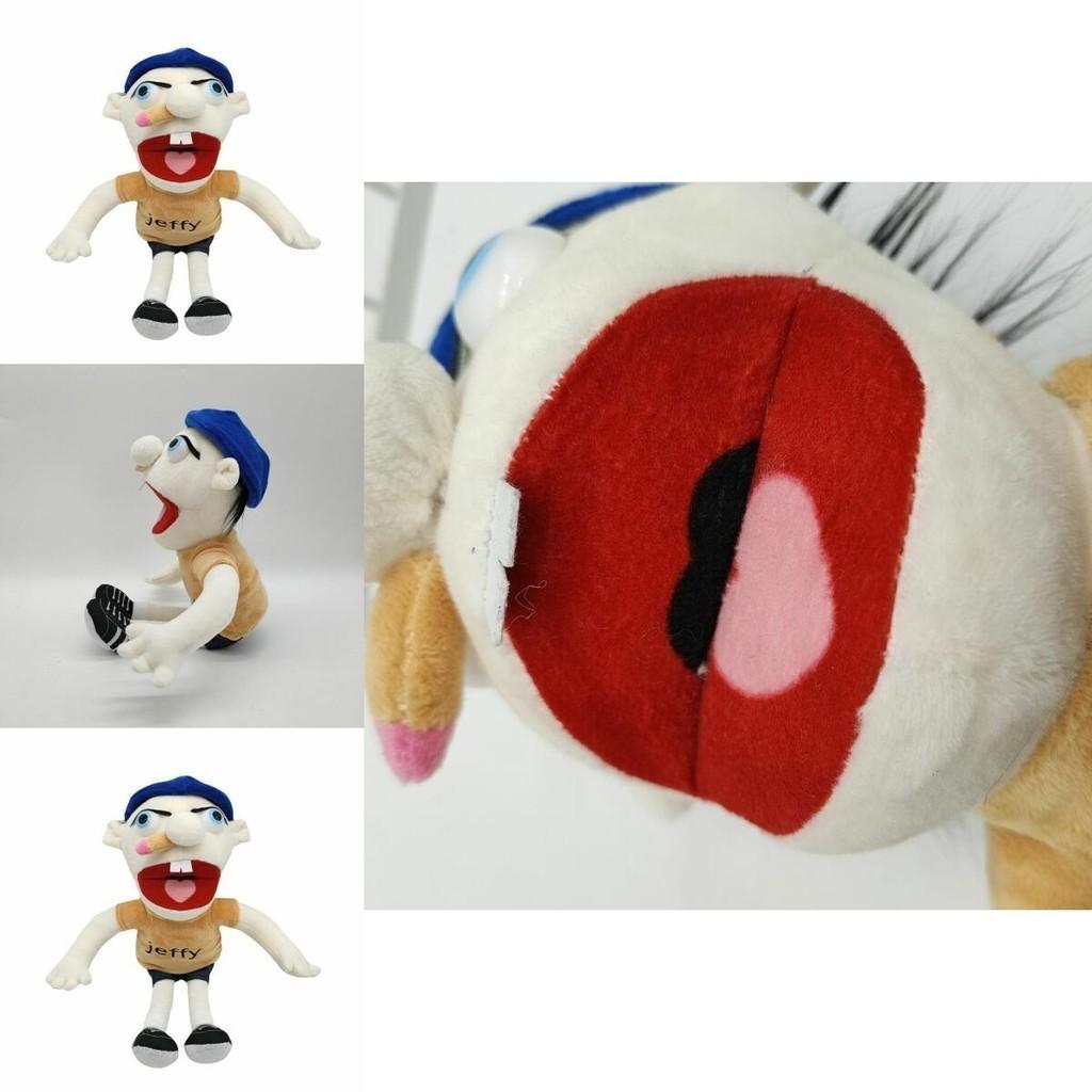 Jeffy 40cm Plüschpuppe Mit lustigen Bewegungen und realistischem Design Für das Rollenspiel und Geschichtenerzählen von Kindern