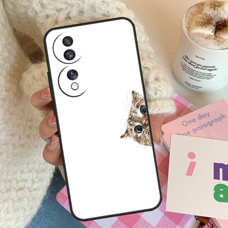 

Minimalist Cats For Honor Magic 8 7 6 Lite Case For Honor 400 200 Pro 90 70 50 X8c X8b X9a X9b X9c X9d Win RT Honor X8c