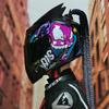 AIS motorcycle helmet men and women personality full helmet four seasons universal Bluetooth slot DOT ECE