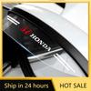 For Honda 2PCS Transparent Car Rearview Mirror Rain Eyebrow Visor For Honda Civic Fit City Cry Accord CB500 Cb650r Forza 125 Acc