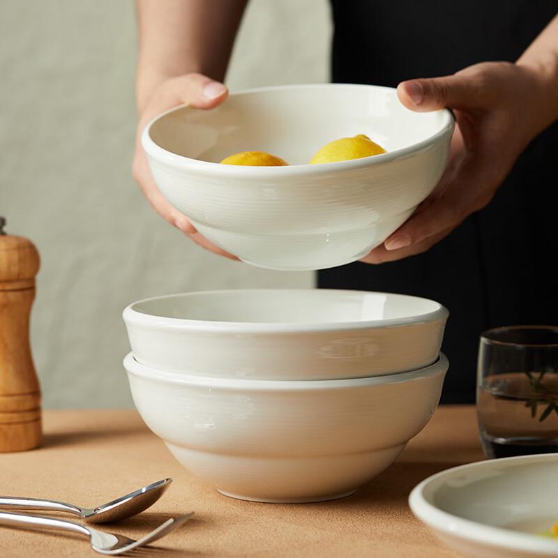 ZISIZ Retro Japanese Ceramic 7-Inch Soup Bowl