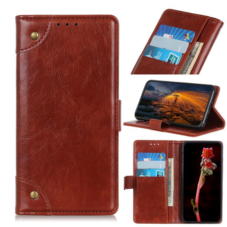 Xiaomi 14/14 Pro Nappa Leather Crossbody Case with Copper Buckle