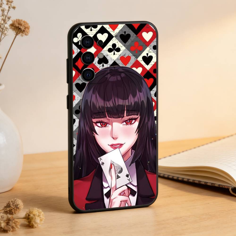 

Kakegurui Yumeko Jabami Phone Case Black Silicone Soft For Samsung S25,S24,S21,S22,S23,S30,Ultra,S20,Plus,Fe,Lite Samsung S20plus5G