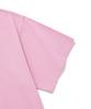 COVERNAT WOMAN Crop C Logo Over T-Shirt Pink