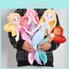 Adorable Shimmering Mermaid Princess Plush Doll Perfect Gift For Girls
