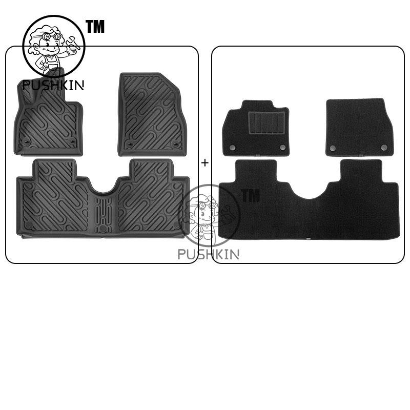 LHD RHD For Benz Smart #5 Floor Mats Trunk Mats All Weather Front Rear Cargo Liner Waterproof Anti-Slip Foot Pads Accessories
