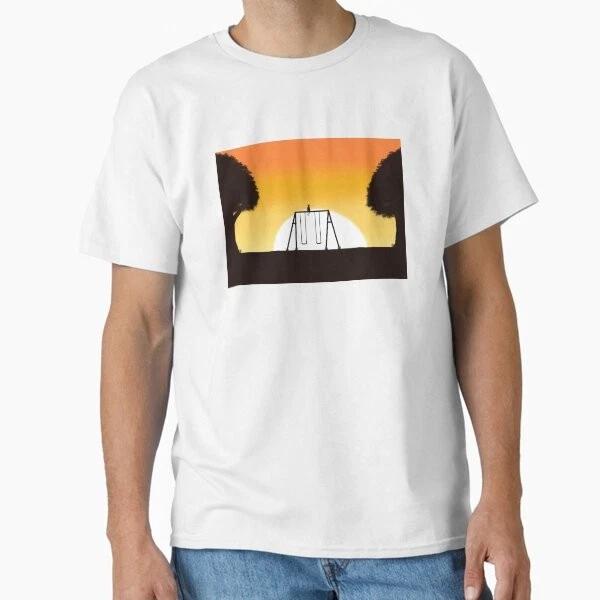 Cat And The Sunset Classic TShirt Made In UsaAus TShirt S2xl S