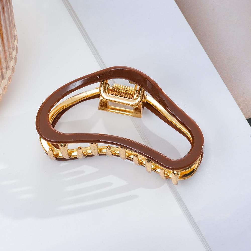 

1 шт. Минималистичная доска с вырезанными облаками и маленькими зажимами, модная прическа, знаменитая в интернете заколка для волос