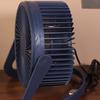 1 Stück 5 Zoll Kleiner Schreibtischkühlungs-USB-Strom Tragbarer Ventilator Super Leiser Kühler 360-Grad-Drehventilator für Zuhause Mini-Tischventilator