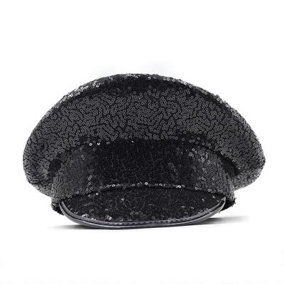 Performance Sequin Hat Unisex Lightweight Party Cosplay Sergeant Cap Festival Photo Prop Women Men Captain Birthday Sailor Hat