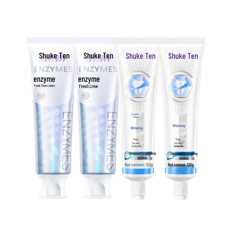 Saky Toothpaste Family Set (Whitening Enzyme & Anti-Cavity)