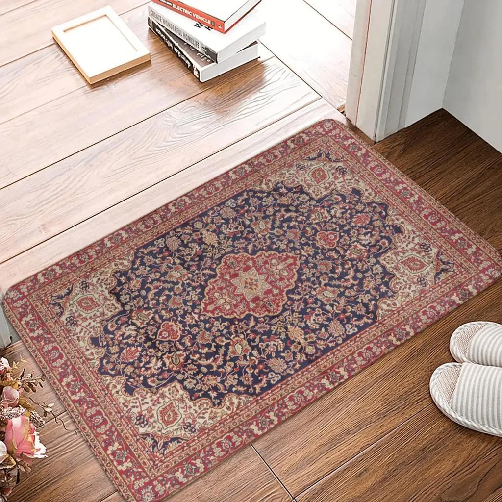 Moroccan Ethnic Bathroom Mats Small Rugs Soft Kitchen Carpet Home Living Room Carpets Entrance Door Mats New Year Decorative