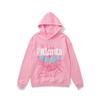 High-Quality 450g Men's Spider Web Foam Print Hoodie - Young Thug Style