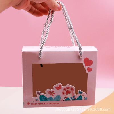 Geschenkverpackung Schachtel Geschenkbox Fensteröffnung Geschenkbeutel Geschenk Geburtstagsgeschenkbox Leere Box Jetzt Tragetasche Waren