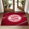Bayern Munich Design Crystal Velvet Rug Soft Decorative Mat for Bedroom Entrance