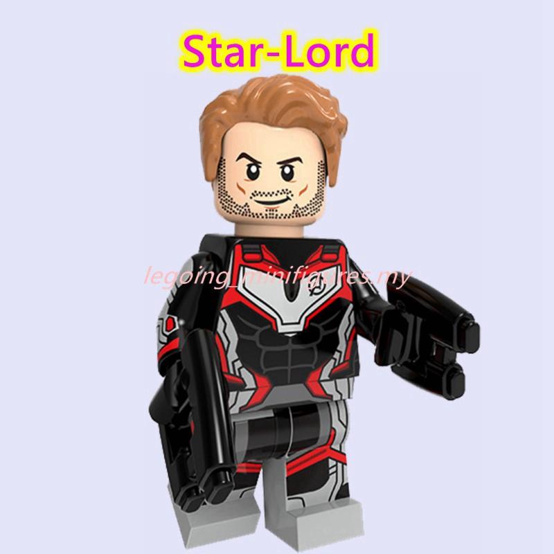 Kompatibel mit Minifiguren Star-Lord Marvel Avengers Endgame Bausteine Spielzeug für Kinder