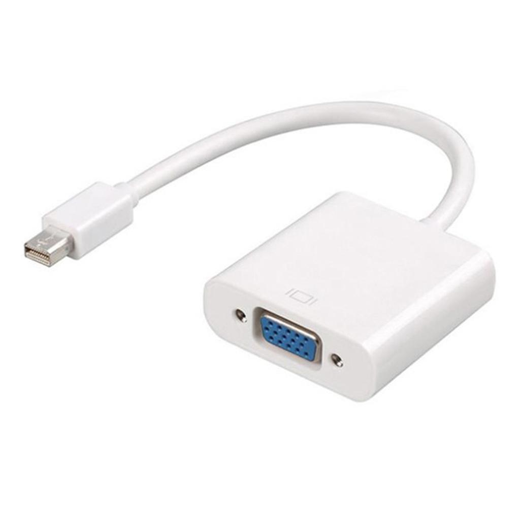 Mini DisplayPort to VGA Adapter Cable DisplayPort to VGA Conversion Line Support Mini DisplayPort V1.2
