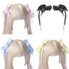 Y2k 90s Aesthetic Harajuku Bowknot Hairpin for Woman Cute Ponytail Hair Clip