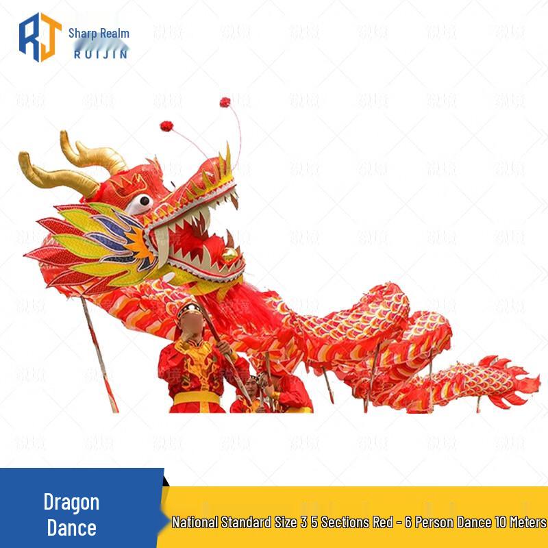 Gilded Dragon Dance Prop Set