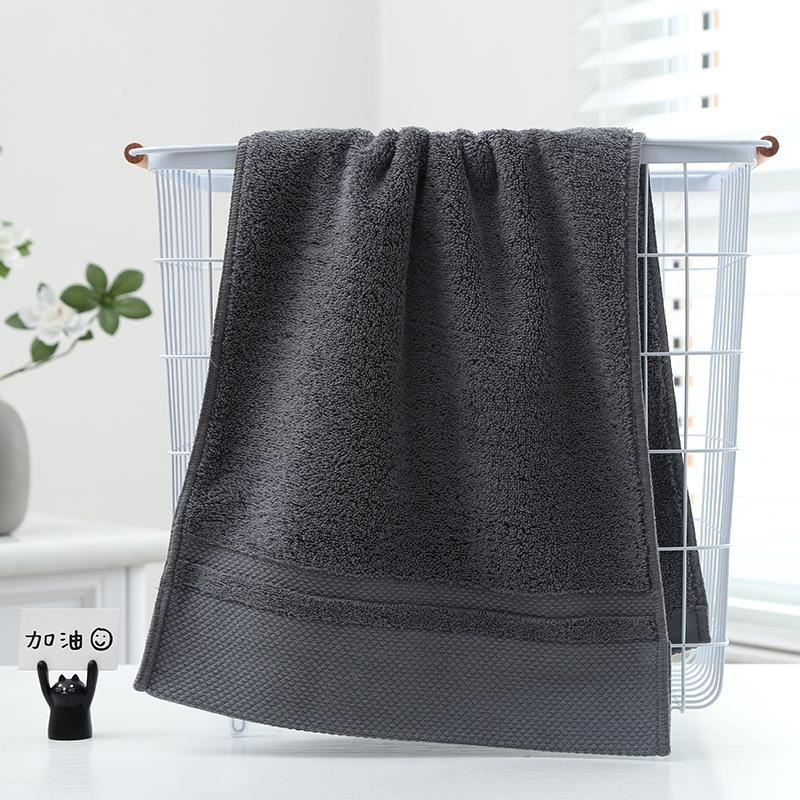 Cotton 16 Spiral Hair Platinum Forging Hotel Towel Bath Towel Plain Broken Gift Face Towel Beach Towel