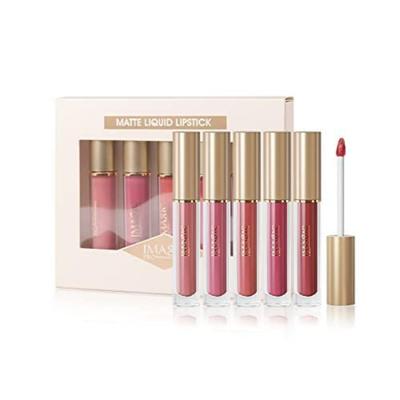 Professional Velvet-Matte, Long Lasting Matte Liquid Lipstick Kit Set (5.g, 02 - Maples)