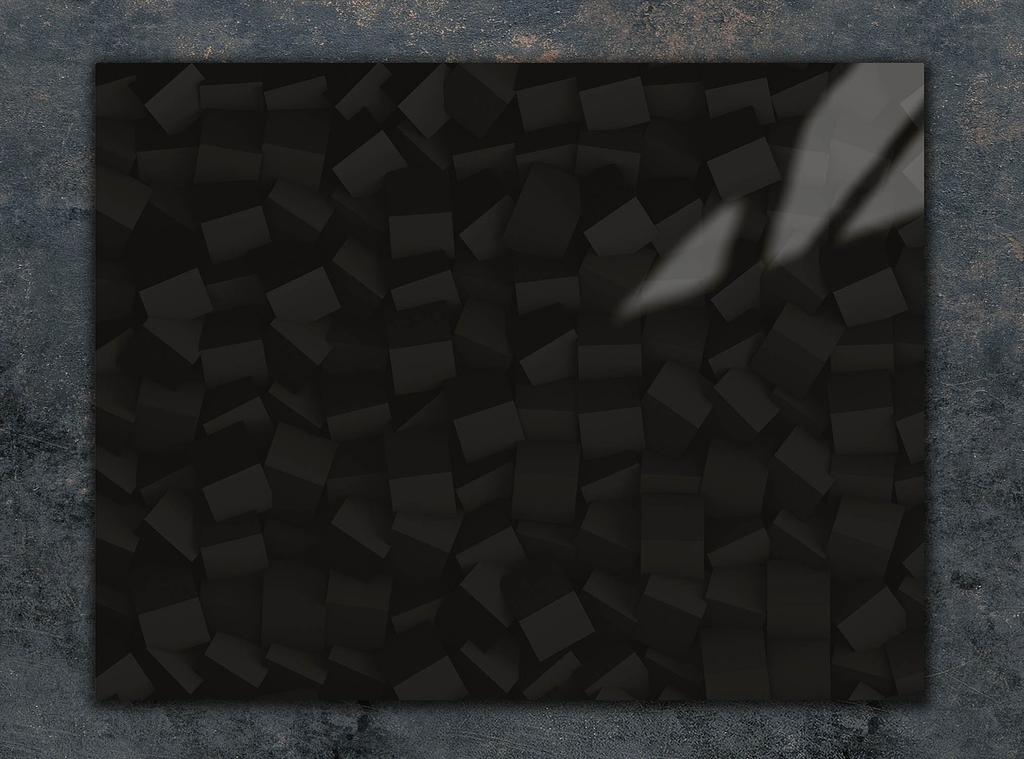 SKLENĚNÁ PRKÉNKO 30x22 ČERNÉ